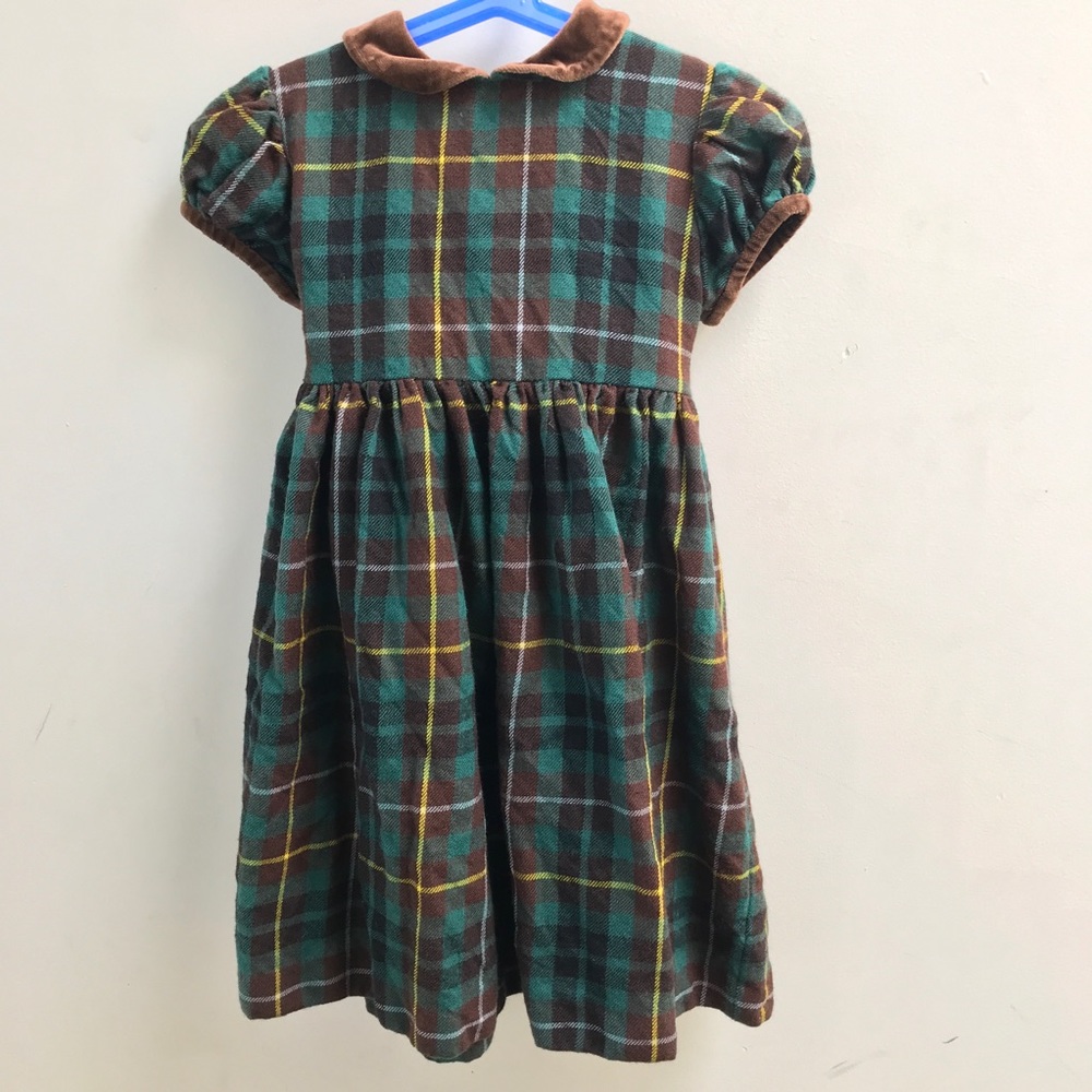 Papo d’Anjo plaid dress
